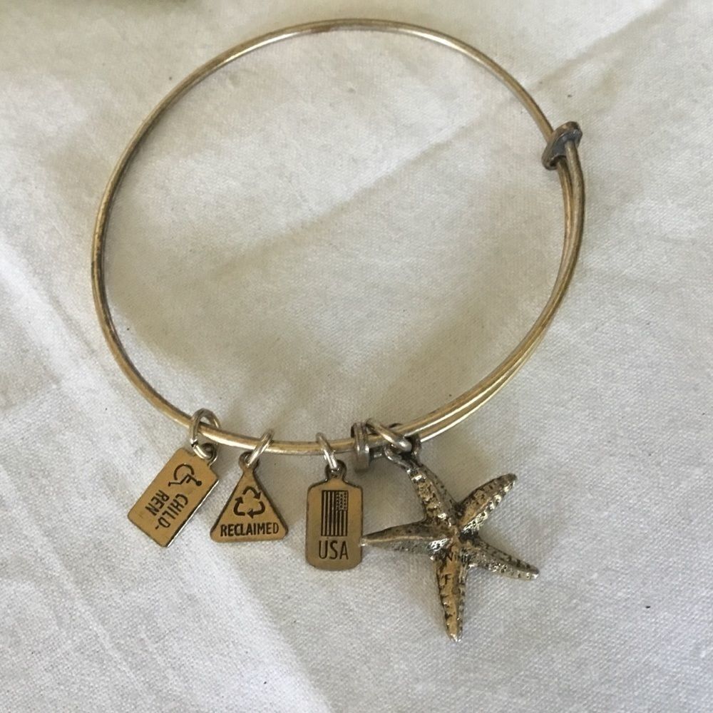 $8 ea or 3/$15. Goldtone Adj. Bangle Bracelet